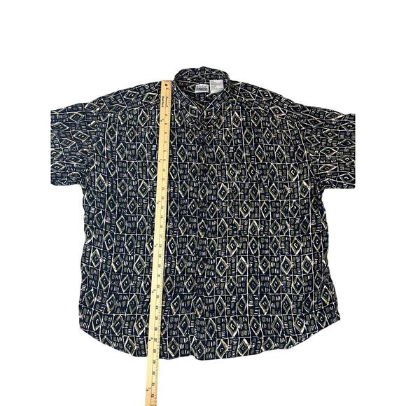 Basic Editions Men’s Hawaiian Button Down, XL 100% Rayon - Picture 4 of 5